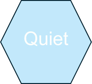 Quiet Spaces sign